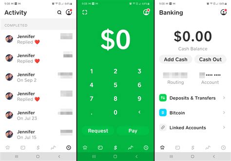 Recipient's Cash App details